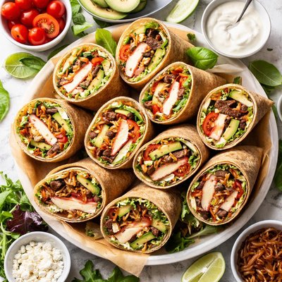 Image of Smoked Turkey Caramelized Onion Wraps