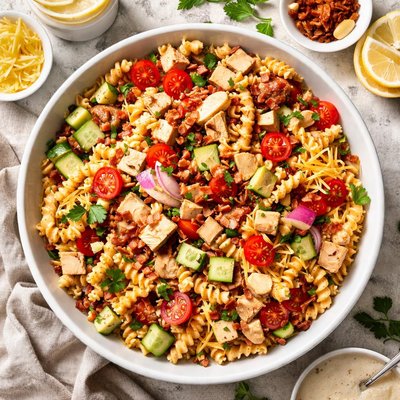 Image of Smoked Turkey Pasta Salad