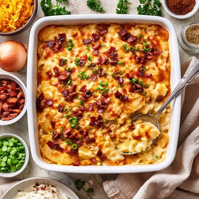 Image of Smokey Cheesy Potatoes