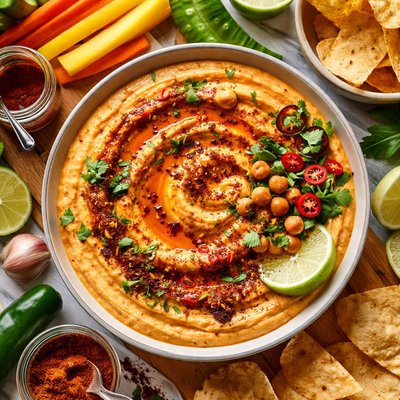 Image of Smokey Chili Lime Hummus