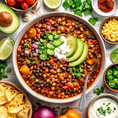 Image of Smokin Spicy Vegetarian Chili