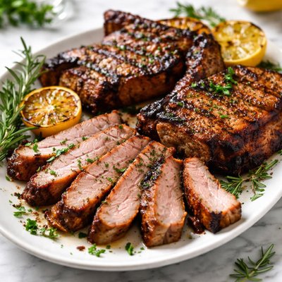 Image of Smokin Succulent Grilled Pork