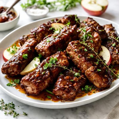 Image of Smoky Apple Butter County Ribs