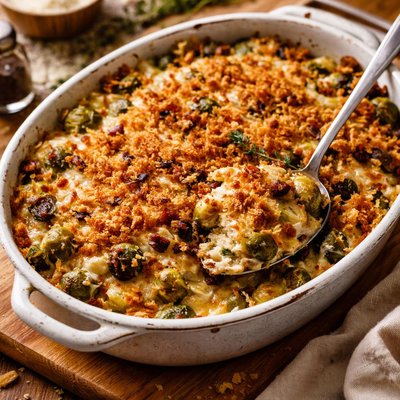 Image of Smoky Brussels Sprouts Gratin