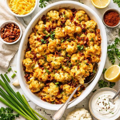 Image of Smoky Cheddar Cauliflower