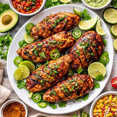 Image of Smoky Jalapeo Grilled Chicken