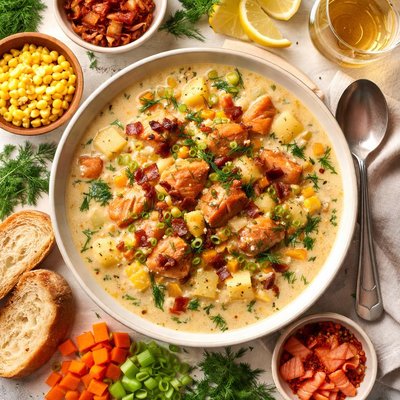 Image of Smoky Salmon Chowder