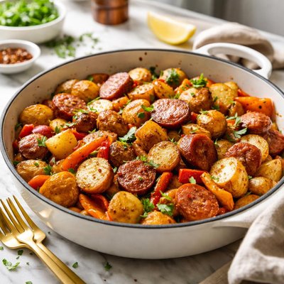 Image of Smoky Sausage Potato Supper