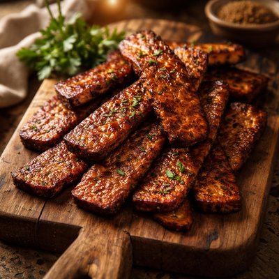 Image of Smoky Tempeh Bacon