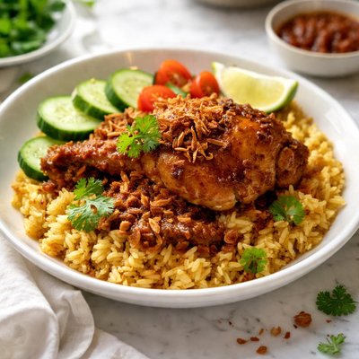 Image of Smoor Indonesian Chicken and Rice