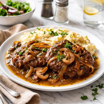 Image of Smothered Beef Patties Rsc