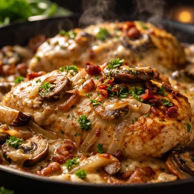 Image of Smothered Chicken Low Carb