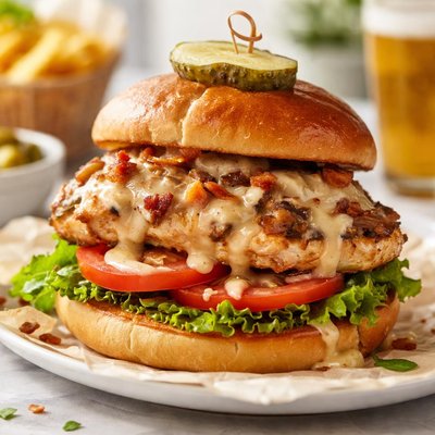 Image of Smothered Chicken Sandwich