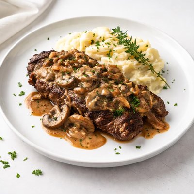 Image of Smothered Deer Steak
