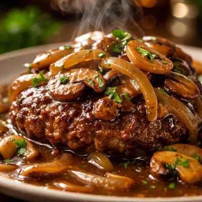 Image of Smothered Hamburger Steak