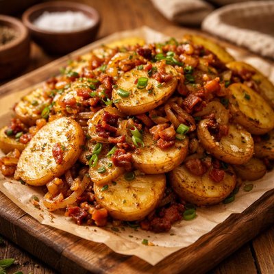 Image of Vegan Smothered Potatoes