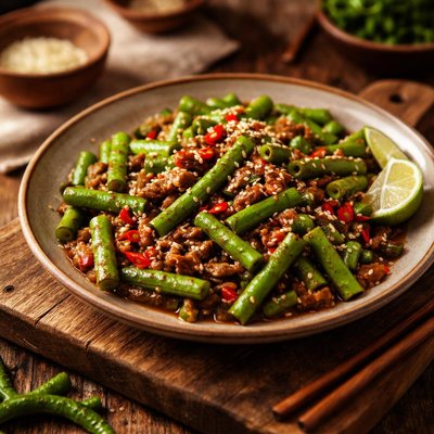 Image of Snake Bean Stir Fry