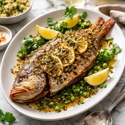 Image of Snapper Baked with Cumin and Lemon