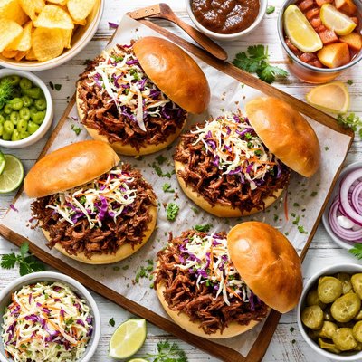 Image of Snappy Barbecue Beef Sandwiches