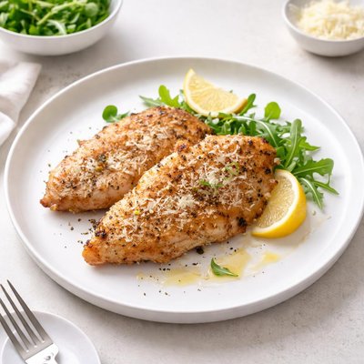 Image of Snappy Parmesan and Pepper Chicken Cutlets