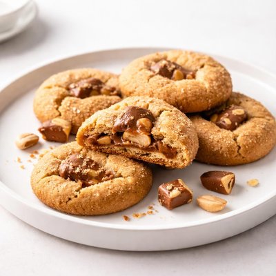 Image of Snicker Surprise Peanut Butter Cookies