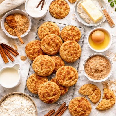 Image of Snickerdoodle Cookies Super Easy Version