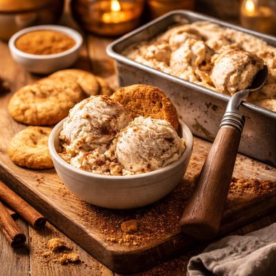 Image of Snickerdoodle Ice Cream for Ice Cream Maker