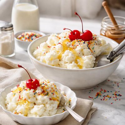 Image of Snow Ice Cream 1950s Method