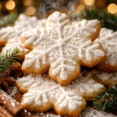 Image of Snowflake Cookies