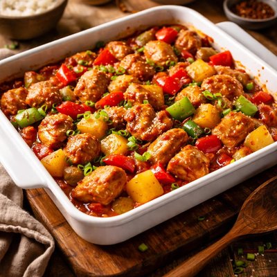 Image of So Easy Sweet and Sour Chicken Bake