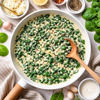 Image of So Simple Creamed Spinach