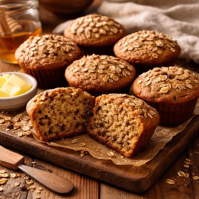 Image of Soaked Grain Muffins or Quick Bread