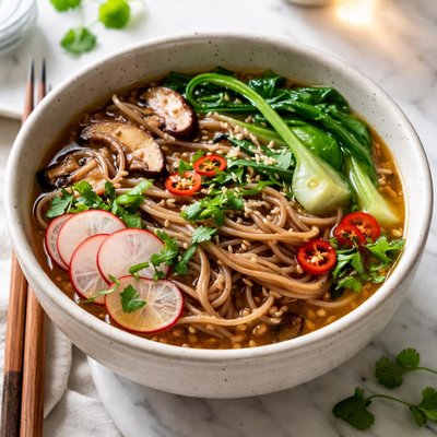 Image of Soba Noodle Soup