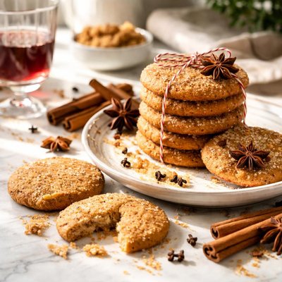 Image of Soetkoekies Spicy Wine Cookies