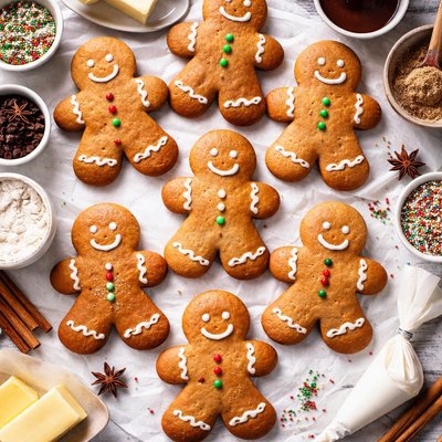 Image of Soft and Easy Gingerbread Men