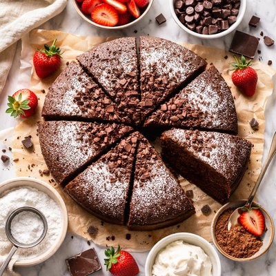 Image of Soft and Fluffy Chocolate Cake