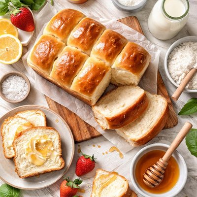 Image of Vegan Soft and Fluffy Milk Bread
