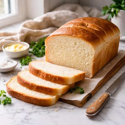 Image of Soft and Fluffy White Bread