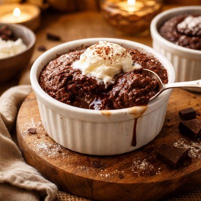 Image of Soft Centred Chocolate Pudding