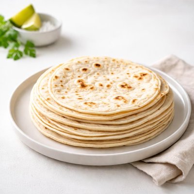 Image of Soft Homemade Flour Tortillas