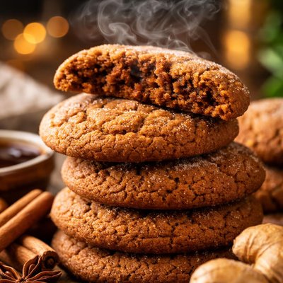 Image of Soft Molasses Cookies Reduced Fat