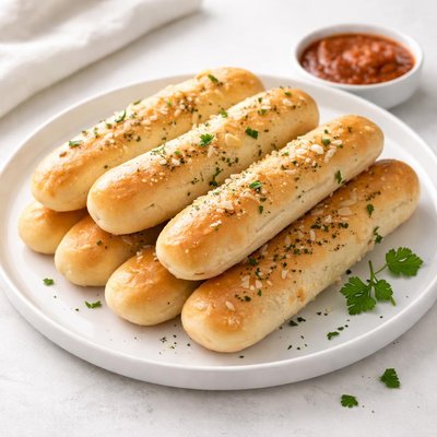 Image of Soft No Yeast Breadsticks
