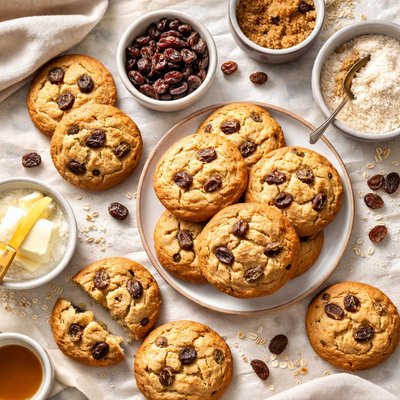 Image of Soft Raisin Cookies