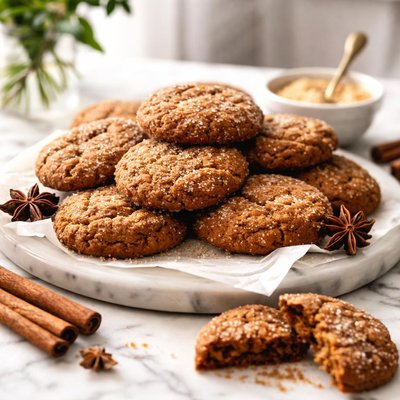 Image of Soft Spicy Molasses Cookies
