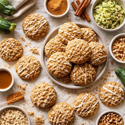Image of Soft Zucchini Spice Cookies