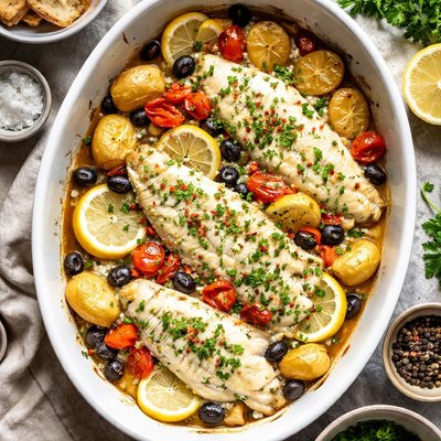 Image of Sole Casserole with Potatoes