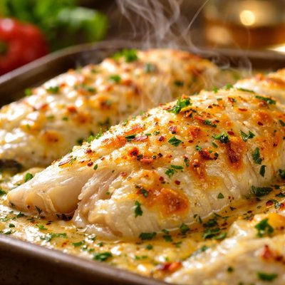 Image of Sole Fillet Bake with Cheese