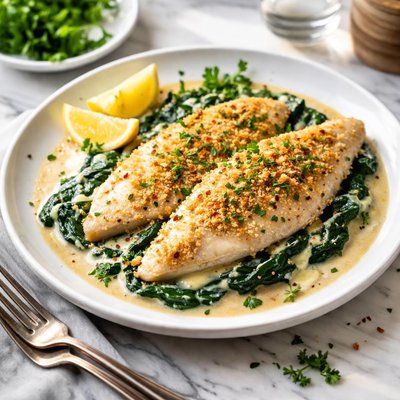 Image of Sole Florentine