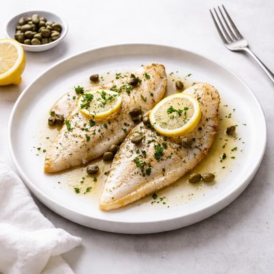 Image of Sole with Lemon and Capers Bonnie Stern