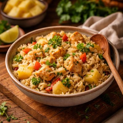 Image of Solo Chicken Pineapple Pilaf